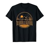 Vintage Taylorsville California Mountain Hiking Print T-Shirt