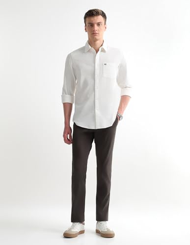 Image of Arrow Sport Men's Chelsea Slim Fit Corduroy Shirt