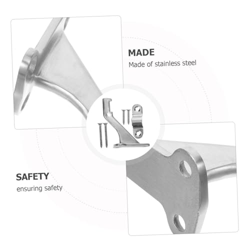 Support de rampe inoxydable pour réparer et stabiliser vos escaliers - 4