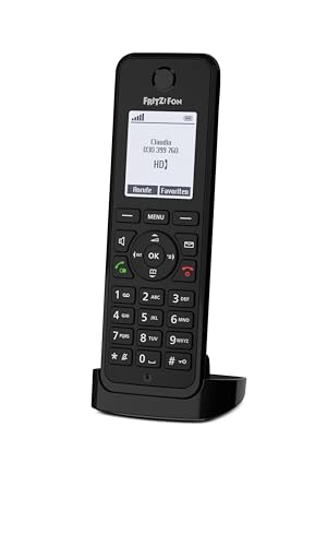 FRITZ!Fon M3 DECT-Komforttelefon | 1,8'-Monochrom-Display | HD-Telefonie | Full-Duplex-Freisprechen | Steuerung FRITZ!Box-Funktionen | verschlüsselte Sprachübertragung | deutschsprachige Version