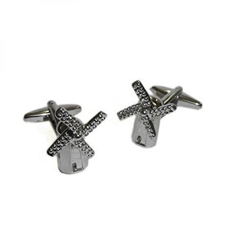 Mancuernillas para hombre RGT Windmills X2AJ161 miniatura 1
