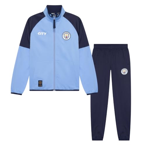 Chándal del Manchester City para Hombres - Talla XL - Temporada 2024/2025 - Chándal del Manchester City para Adultos - Chándal Oficial de Aficionados del Man City