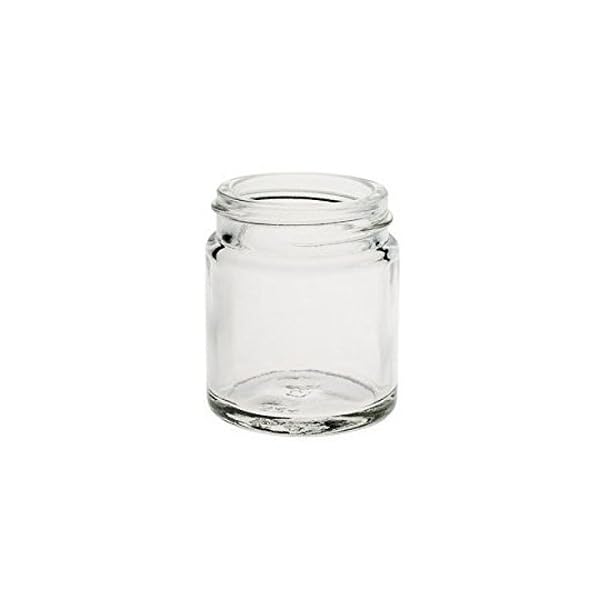 10 kleine Glastiegel 60ml / Salbentiegel/Cremetiegel aus Klarglas inkl. Beschriftungs-Etiketten – Bild 5