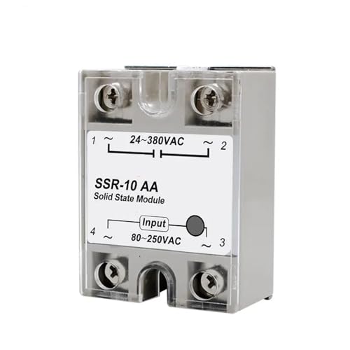 Relais statique 80A SSR commande CC CA pour chauffage et moteur