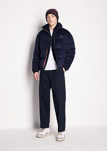 Armani Exchange Men's Regular Fit Crew Neck Cotton Jersey Box Logo Tee2