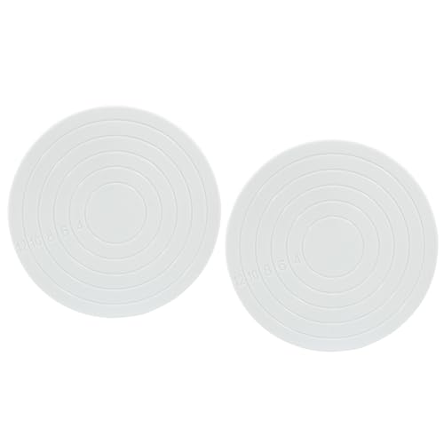 Bonsicoky Cake Decorating Turntable 5.5 Inch White