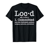 Funny Loc'd Definition Gift | Dreadlocks Black Women Girls T-Shirt