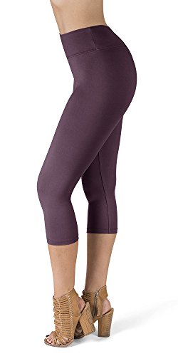 Image of SATINA High Waisted Leggings for Women - Comfortable and Stretchy in Versatile Sizes and Colors