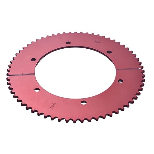 Image of Split Sprocket Aluminum 64T #35 Chain for Go Karts Mini Bikes