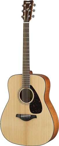 Yamaha FG800MNTIIRL Guitare Folk Finition Naturelle Mate – Guitare acoustique avec une sonorité riche et authentique – Guitare pour débutants, adultes & adolescents – Guitare 4/4 - Les Beatles, Paul McCartney, John Lennon, RIngo Starr, George Harrison Yamaha FG800MNTIIRL Guitare Folk Finition Naturelle Mate – Guitare acoustique avec une sonorité riche et authentique – Guitare pour débutants, adultes & adolescents – Guitare 4/4