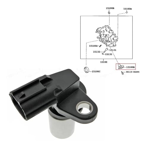 Connecteur capteur position vilebrequin faisceau moteur GS300 - 3