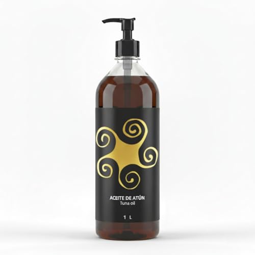 Lenda Aceite de Atun 1L para Perros y Gatos con Omega 3 y 6 - Tuna Oil for Dogs and Cats - Aceites de Pescado - Acidos Grasos Esenciales