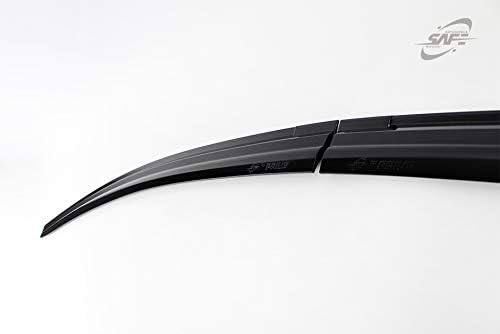 Safe Smoke Window Visor Sun Rain Vent Guard 4 Pcs Set for 2009~2015 Prius Out Channel Visor