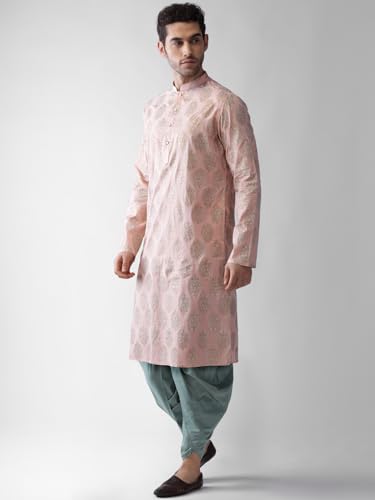 Image of KISAH Men Kurta Dhoti Set