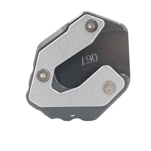 Élargisseur de béquille Tracer 900GT en alu CNC pour stabiliser votre moto sur sol meuble