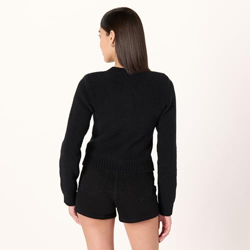 The Drop Women's Plus Size Janice Gold Button Fitted Sweater Cardigan2