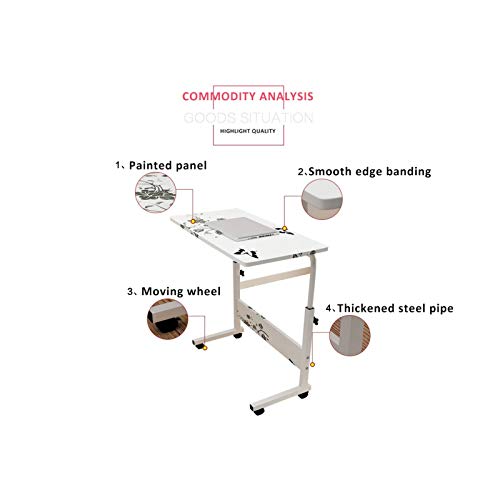 Table de lit réglable pour éviter le mal de dos en travaillant sur ordinateur