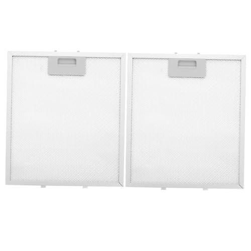 EPIGEIST 2 piezas Filtro de Campana Extractora Aluminio Alta Eficiencia Captura Grasa Fácil Instalación Compatible para Cocina Hogar