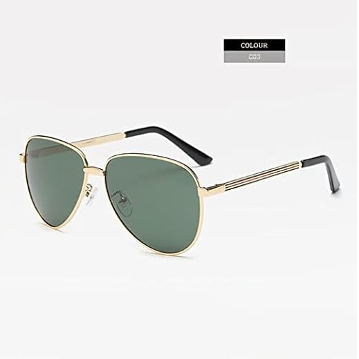 Ubersweet® C03 Polarized Sunglasses Toad Women Men Aluminum Frame UV400 TAC Mirror Lens Driving Fishing Glasses Classical ...