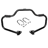 MoKitDora Dyna Engine Guard Highway Rail Mustache Crash Bar 1.25" Fat for Harley Dyna Street Bob FXD