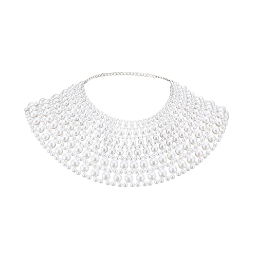 Collier de perles à plusieurs rangs pour sublimer une robe de mariée - 2