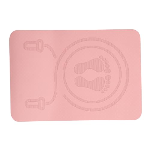 NOLITOY Alfombrilla Antideslizante para Saltar con Amortiguación Multiusos y Portátil Cojín Deportivo para Hogar y Ejercicio Absorbe y Sudor Protección Cómoda para Pies