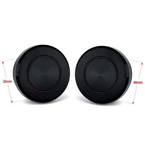 Tapas de orificio de marco para Yamaha TMAX 530 y TMAX 560 embellecedor chasis Techmax 6