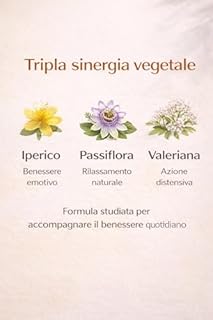 NAMED Neurapas Forte Integratore Alimentare Naturale con Iperico, Passiflora e Valeriana | Supporta il Tono dell’Umore e il Rilassamento | Integratori Stress, Ansia e Insonnia | 60 Compresse da 16,8 g