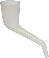 Lisle 17232 Right Angle Offset Funnel - 10" Translucent for Hard-to-Reach Brake Fluid, Gear Lube & DEF Fills