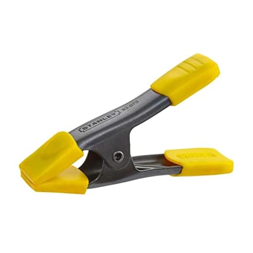 Pinzas de sujecion metalica Stanley