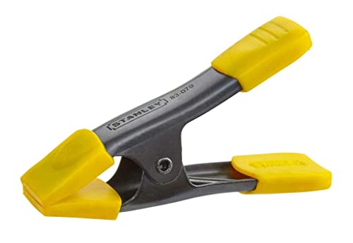 Stanley 9-83-079 Spring Clamp 25mm of metal, Yellow/Black