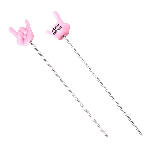 BRIGHTFUFU 2pcs Cake Test Pin Tester Needle Baking Home Bakery Supplies Cake Testing Stick Bakery Equipment Cake Supplies Bread Tool Bakery Tool Cake Essentials Tools Test Cake Stick