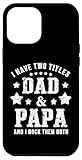 custodia per iphone 15 plus i have two titles dad & papa vintage stars