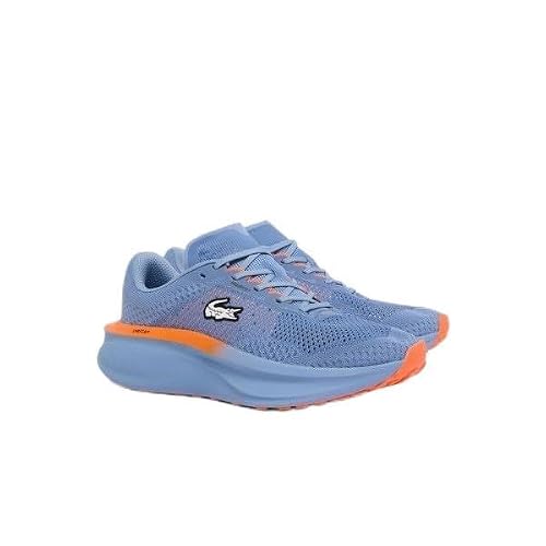 Image of Lacoste Men's NEO RUN2 1262 SMA Nylon Pique Knit Upper Running Shoes, blue, 26.0 cm