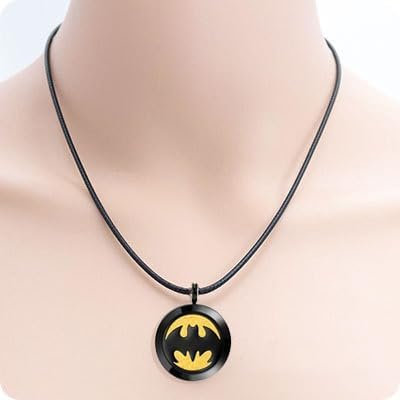 Collar Difusor de Aromas Wild Essentials Murciélago Negro Acero Inoxidable miniatura 2