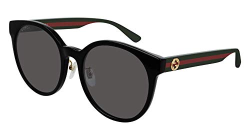 Gucci GG0416SK Round Sunglasses For Women +BUNDLE with ACCESSORY EYEWEAR KIT