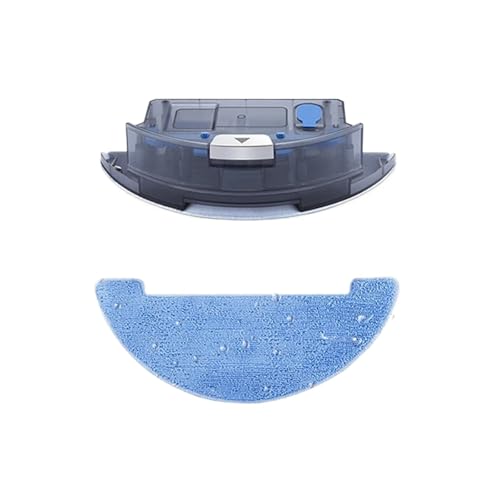 Caja De Tanque De Agua for Aspiradora, Paño De Fregona, Compatible Con Robot Aspirador ILIFE,V8s,V80,V8c,V8 Pro,V8s Pro,V8e,V8 Plus,X750,X755,X758
