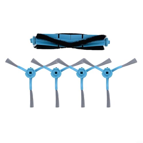 Kit de cepillo de rodillo para Cecotec para conga, 7490 8290 Immortal para genesis para x-treme 1 cepillo principal 4 cepillos laterales Robot aspiradora reemplazo