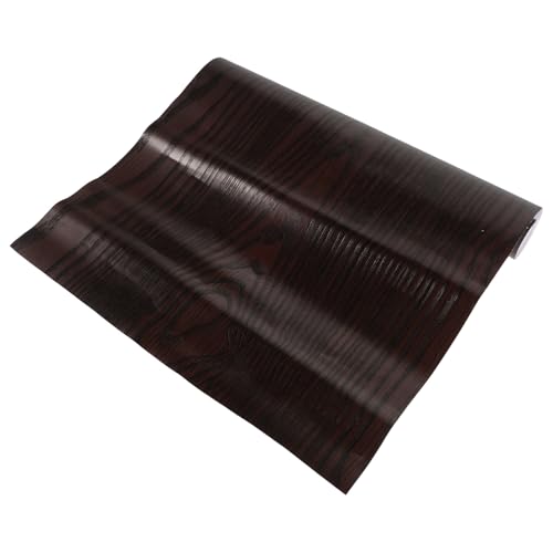 TOYZFRIENDY Film Adhésif Bois Grain pour Intérieur Voiture Décoration Élégante Tableau de Bord Film Autocollant Auto-adhésif Compatible Multi-modèles Facile à Poser