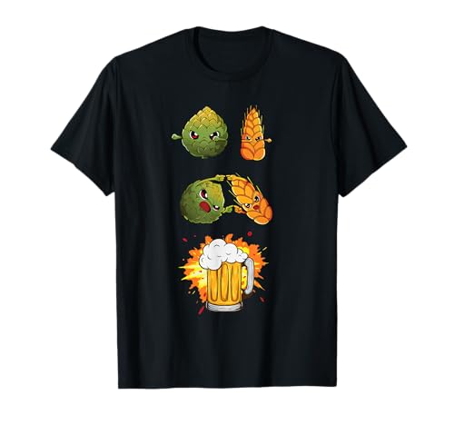 Lustiges Bier Fusion Hop Malz Trinkliebhaber Oktoberfest 2021 T-Shirt