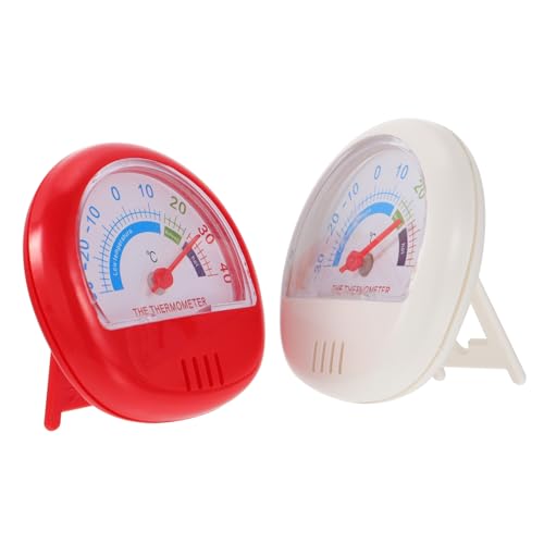 NAMOARLY 2pezzi Termometro Frigorifero e Congelatore Da Termometri Portatili Per Monitoraggio Preciso Della Temperatura Cucina e Casa Design Compatto e Leggero Facile Da Usare e Conservare