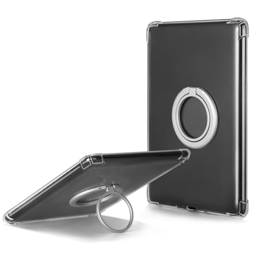 Image of CoBak 6.8 inch Clear Case, not for iPad(A0723) | Lightweight, Scratch-Proof Silicone Back Cover with a Magnetic Ring Stand