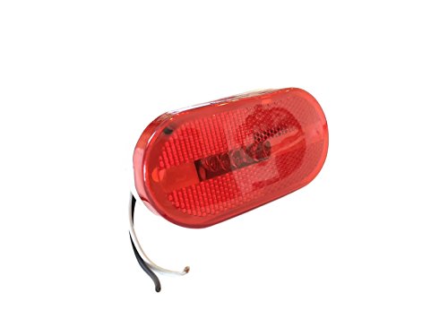 EZ Travel Collection 6 LED RV Clearance Light Side Marker (Red)