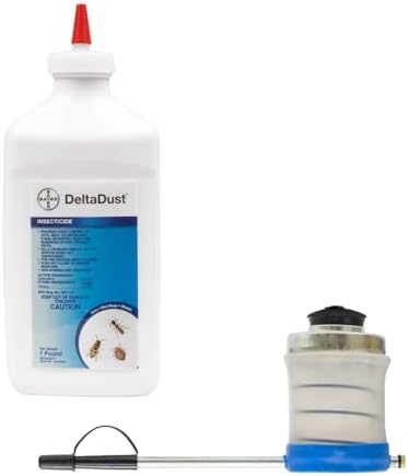 DeltaDust 1lbs + 5 inch Clear Puffer