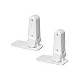 NISHIDUONG Door Lever Lock – 2 Pack – Baby Proofing for Kids, Toddlers & Pets – Adhesive Child Lock for Handles & Windows – Portable Security Latch & Cat Access Restrictor