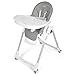 Peg Perego Prima Pappa Zero 3 - High Chair - for Children Newborn to 3 Years of Age - Made in Italy - Ice (Grey)