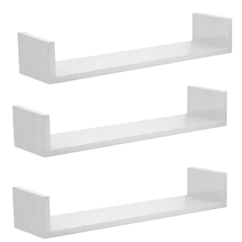 Kit 2 Prateleiras 60x20 Para Livros Quarto Cozinha Sala Escritório - Líder Artefatos