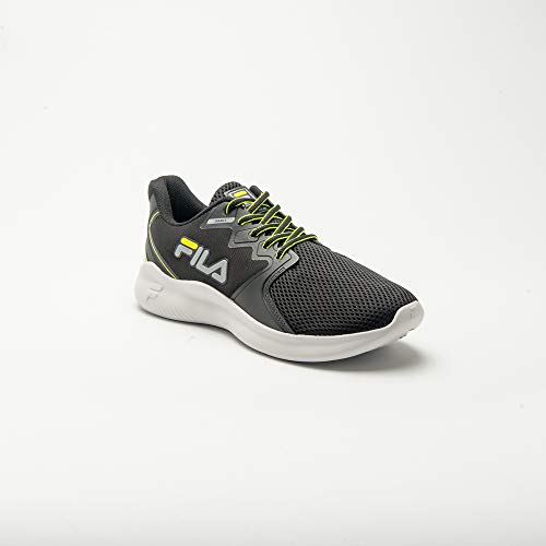 Tênis Fila Sparky, Masculino, Preto/Grafite/Limão, 40
