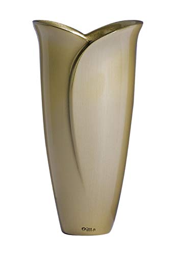 Vase en bronze Tulipe anti-basculement pour tombe et columbarium