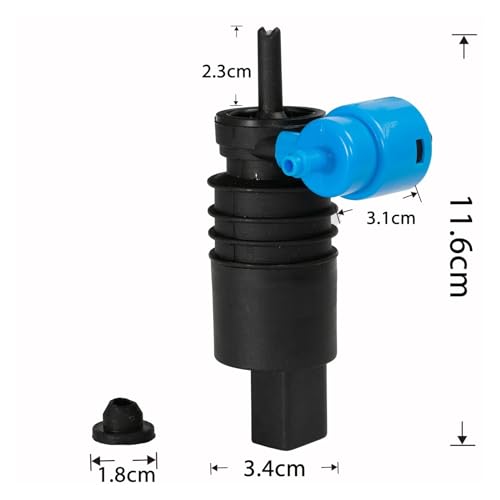 Motor de bomba de lavado de agua para parabrisas Audi A3 A4 A6 2